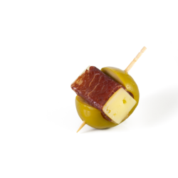 Bomba de Cecina y Queso Kg.